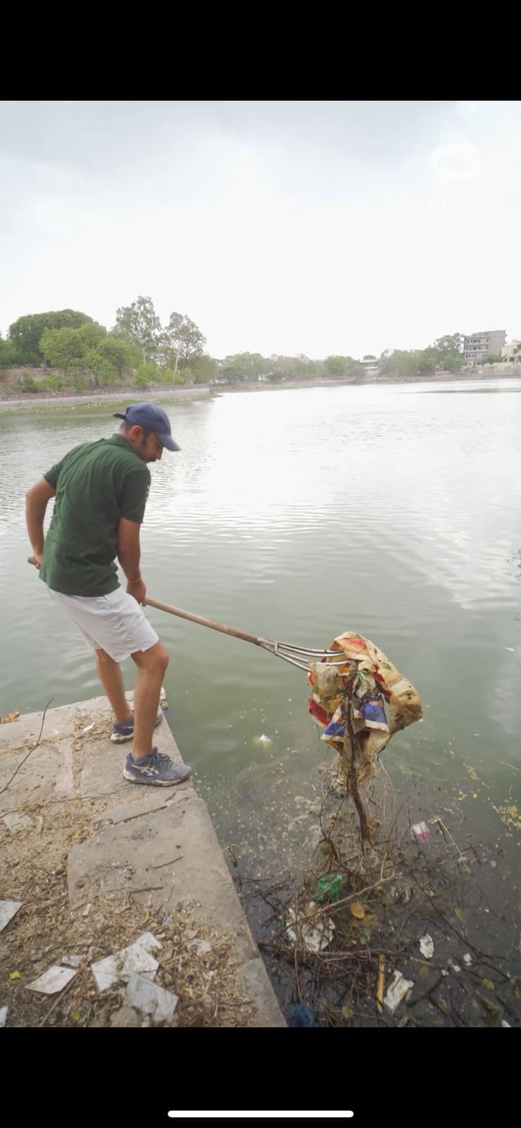 Community Plastic Cleanup Drive — field photo