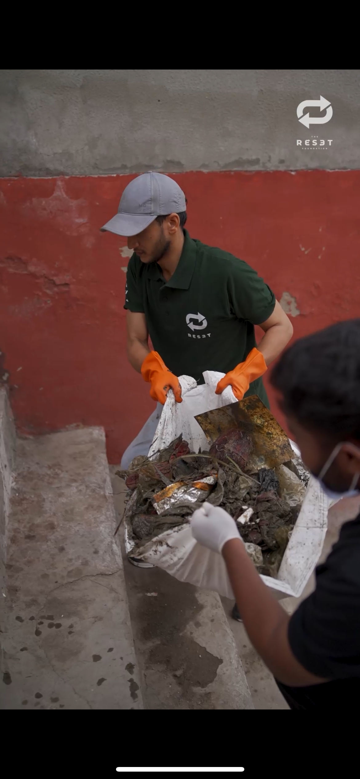 Community Plastic Cleanup Drive — field photo