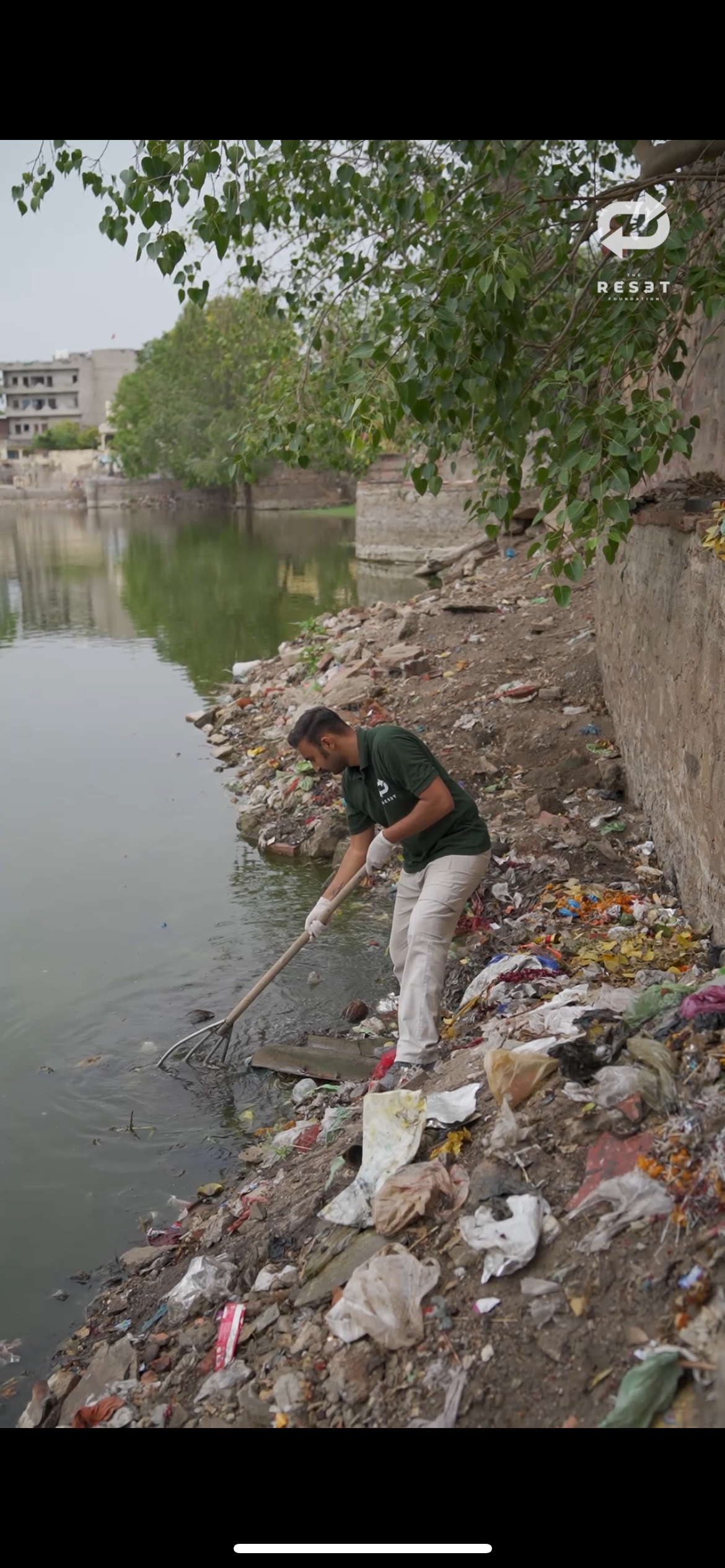 Community Plastic Cleanup Drive — field photo