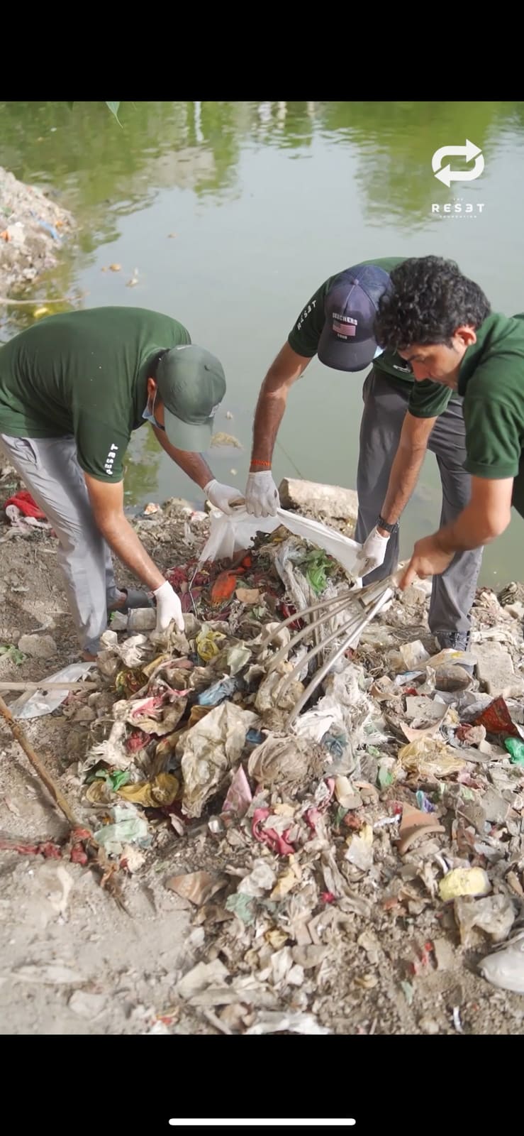Community Plastic Cleanup Drive — field photo