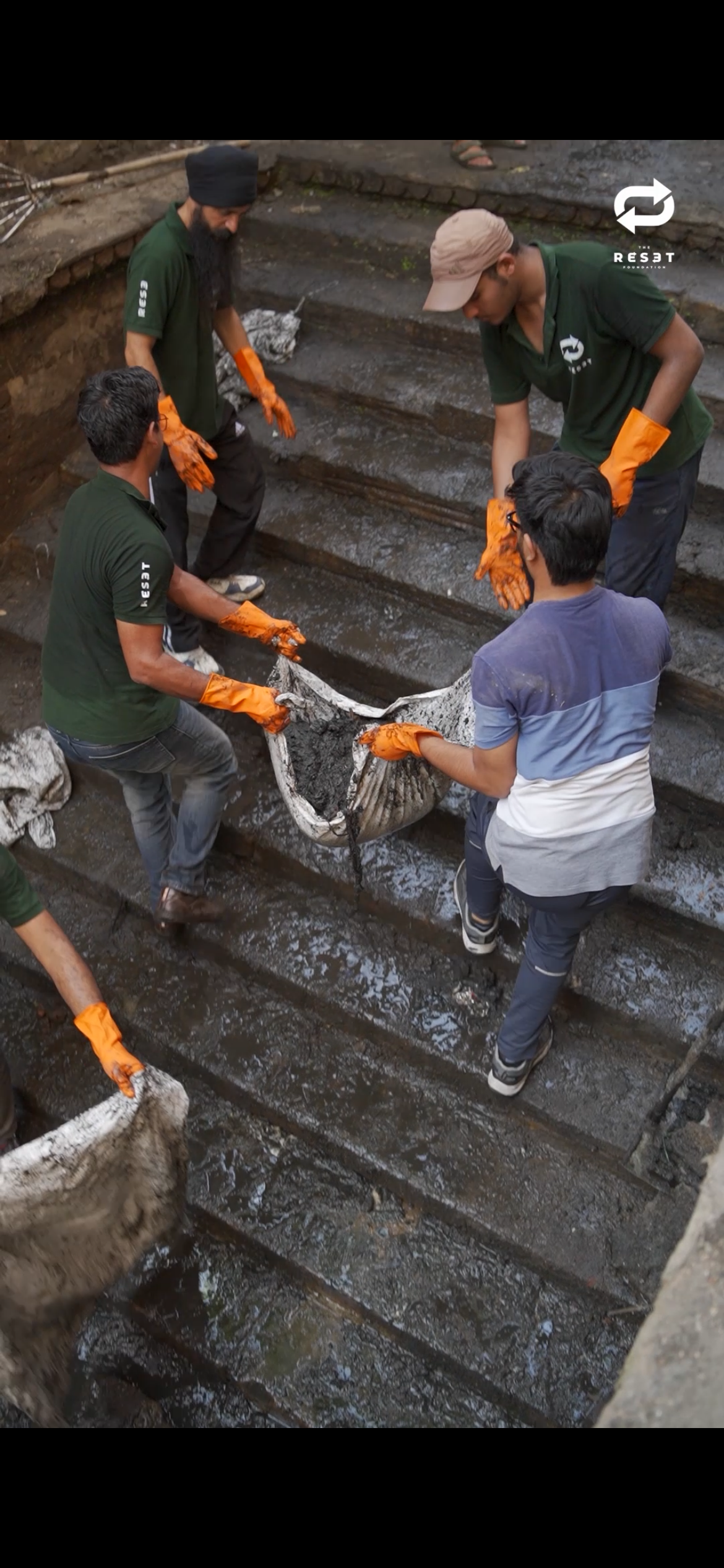Community Plastic Cleanup Drive — field photo