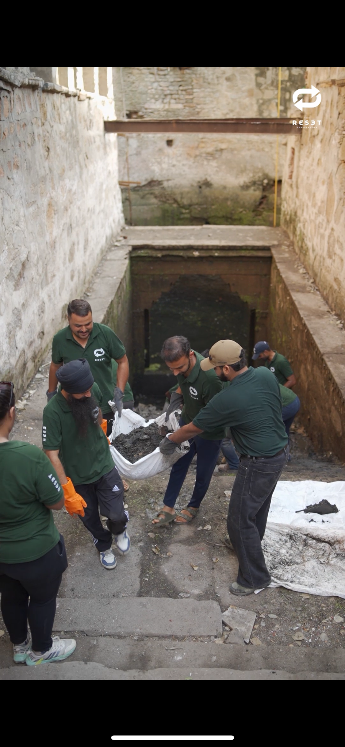 Community Plastic Cleanup Drive — field photo