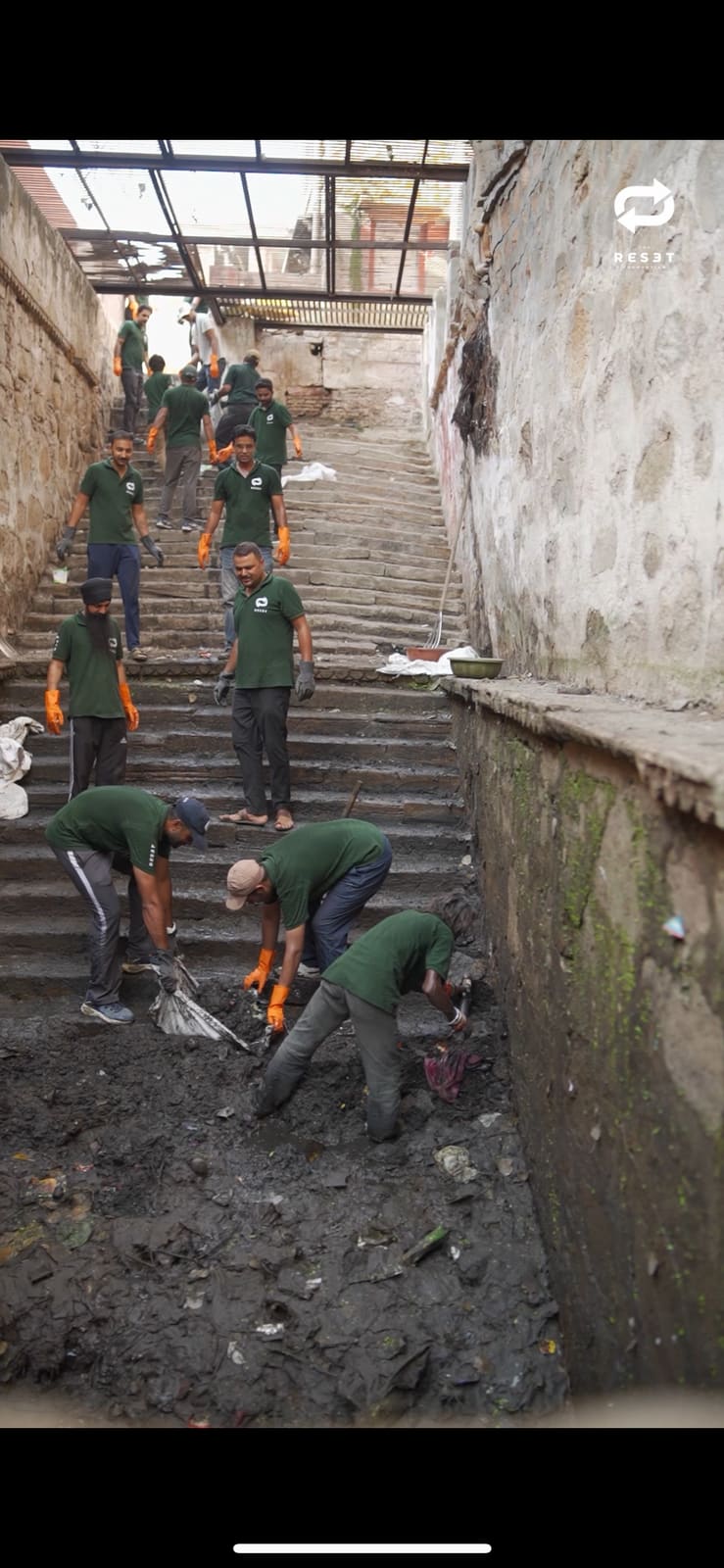 Community Plastic Cleanup Drive — field photo
