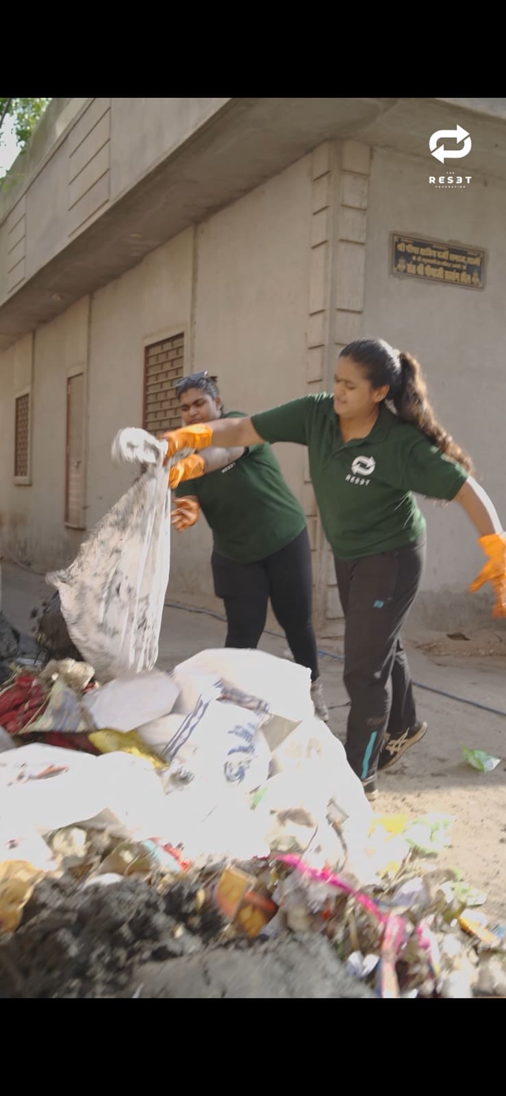 Community Plastic Cleanup Drive — field photo
