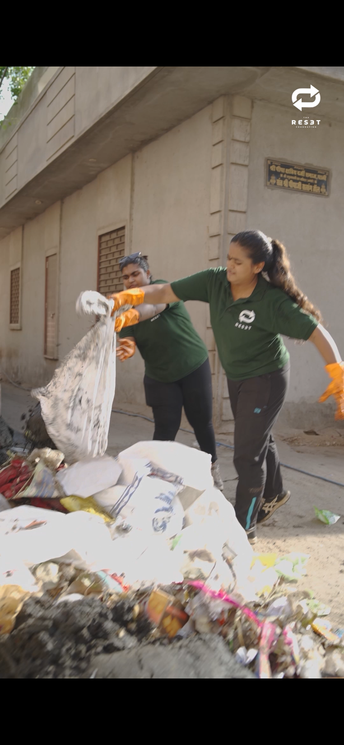 Community Plastic Cleanup Drive — field photo