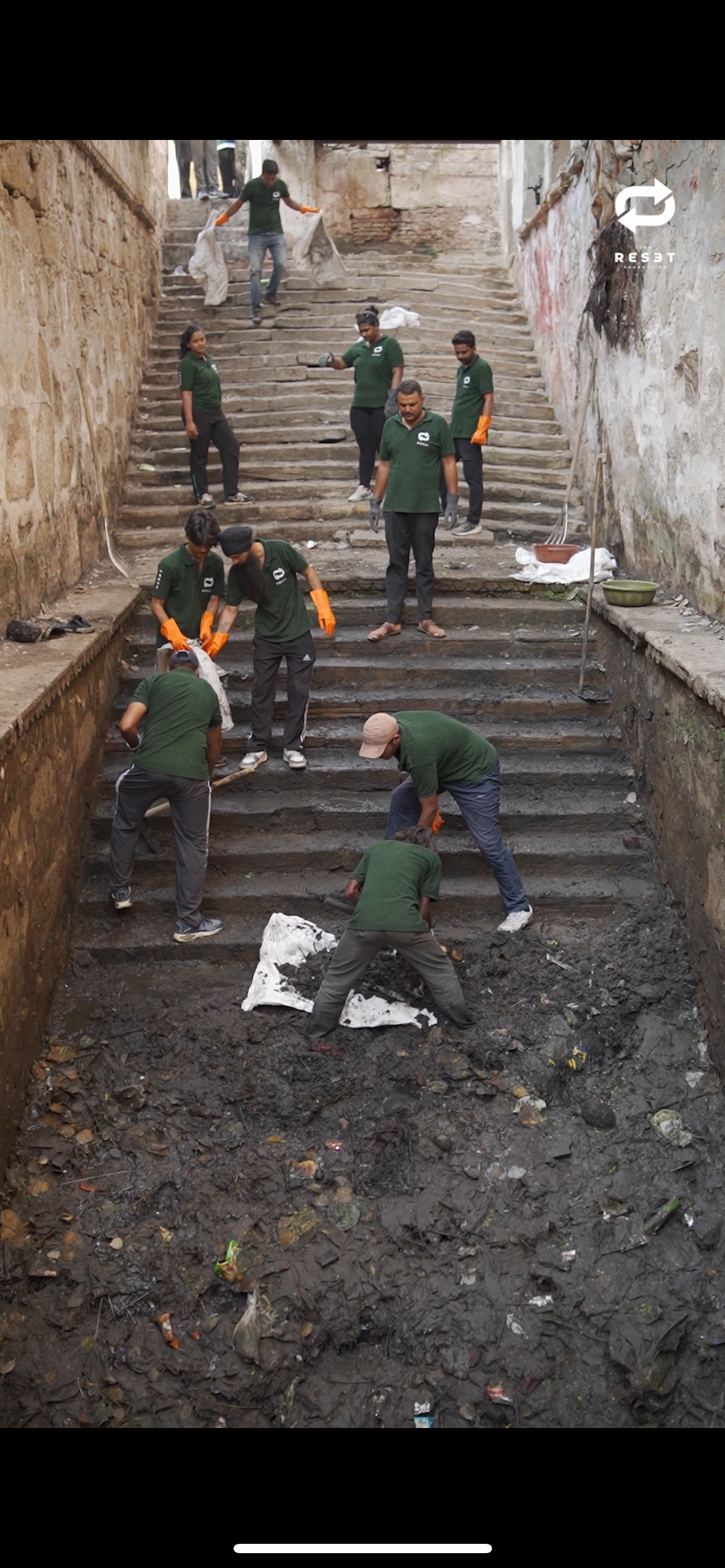 Community Plastic Cleanup Drive — field photo