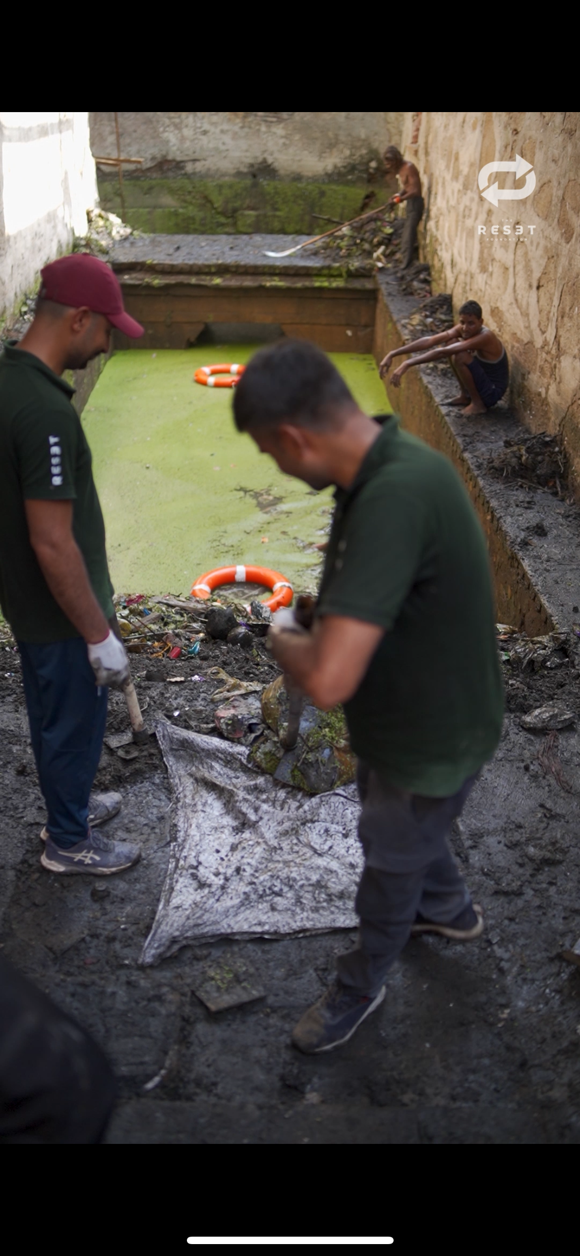 Community Plastic Cleanup Drive — field photo