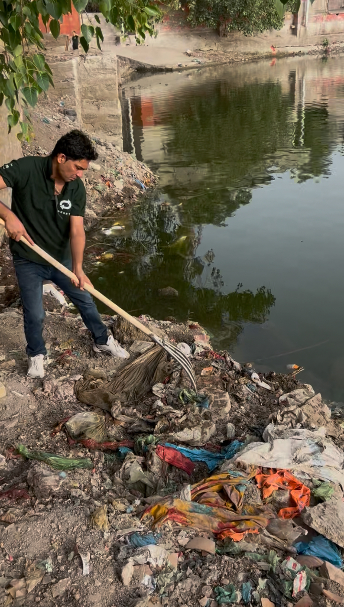 Community Plastic Cleanup Drive — field photo